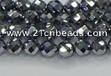 CTZ610 15.5 inches 4mm faceted round terahertz beads wholesale