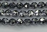 CTZ630 15.5 inches 4mm faceted nuggets terahertz beads wholesale