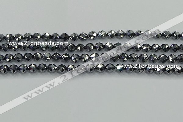 CTZ631 15.5 inches 6mm faceted nuggets terahertz beads wholesale
