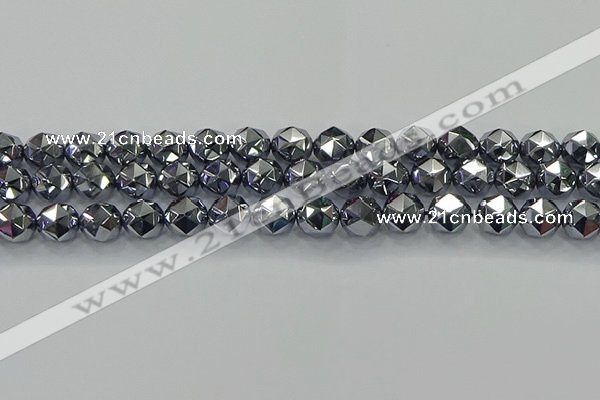 CTZ632 15.5 inches 8mm faceted nuggets terahertz beads wholesale