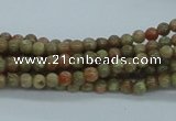 CUG01 15.5 inches 4mm round unakite gemstone beads wholesale