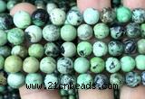 CVB03 15 inches 8mm round variscite gemstone beads wholesale