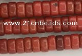 CWB825 15.5 inches 2*4mm tyre howlite turquoise beads wholesale