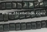 CWB828 15.5 inches 2*4mm tyre howlite turquoise beads wholesale