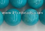 CWB854 15.5 inches 12mm round howlite turquoise beads wholesale