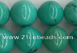 CWB866 15.5 inches 10mm round howlite turquoise beads wholesale