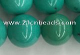 CWB867 15.5 inches 12mm round howlite turquoise beads wholesale