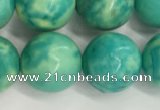 CWB878 15.5 inches 10mm round howlite turquoise beads wholesale