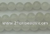 CWH51 15.5 inches 6mm round white jade beads wholesale