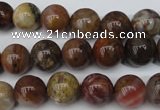 CWJ274 15.5 inches 12mm round wood jasper gemstone beads wholesale