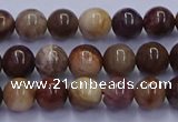 CWJ431 15.5 inches 6mm round wood jasper beads wholesale