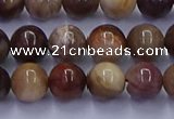 CWJ432 15.5 inches 8mm round wood jasper beads wholesale