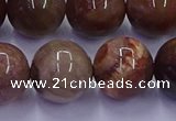 CWJ436 15.5 inches 16mm round wood jasper beads wholesale