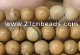 CWJ510 15.5 inches 4mm round wooden jasper beads wholesale