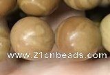 CWJ515 15.5 inches 14mm round wooden jasper beads wholesale