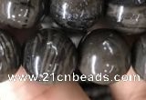 CWJ554 15.5 inches 12mm round coffee wood jasper beads wholesale