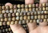 CWJ563 15.5 inches 6mm round wood jasper beads wholesale