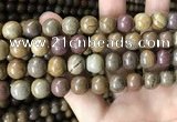 CWJ565 15.5 inches 10mm round wood jasper beads wholesale