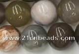 CWJ578 15.5 inches 12mm round wood jasper beads wholesale