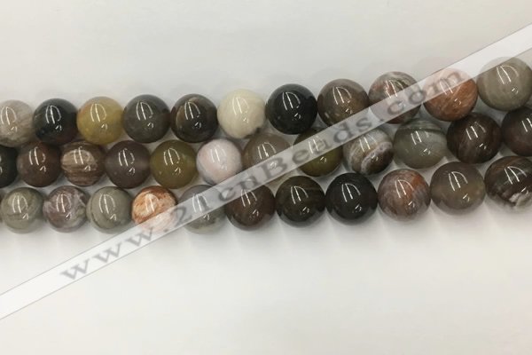 CWJ578 15.5 inches 12mm round wood jasper beads wholesale