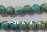 CXH103 15.5 inches 10mm round dyed Xiang He Shi gemstone beads