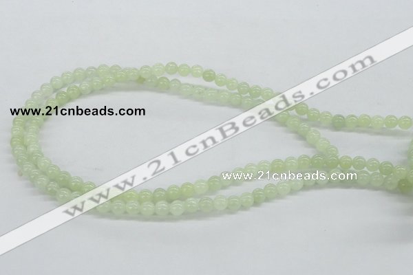 CXJ02 15.5 inches 6mm round New jade gemstone beads wholesale