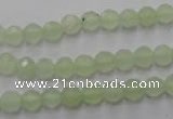 CXJ101 15.5 inches 6mm faceted round New jade beads wholesale