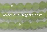 CXJ162 15.5 inches 8mm faceted round New jade beads wholesale