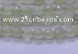 CXJ218 15.5 inches 6mm faceted round New jade beads wholesale