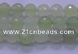 CXJ219 15.5 inches 8mm faceted round New jade beads wholesale