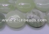 CXJ227 15.5 inches 20mm flat round New jade beads wholesale