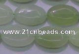 CXJ232 15.5 inches 15*20mm oval New jade beads wholesale