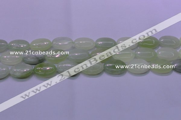 CXJ233 15.5 inches 18*25mm oval New jade beads wholesale