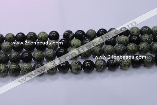 CXJ254 15.5 inches 12mm round Russian New jade beads wholesale