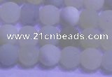 CXJ301 15.5 inches 6mm round matte New jade beads wholesale