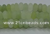 CXJ311 15.5 inches 5*8mm rondelle matte New jade beads wholesale