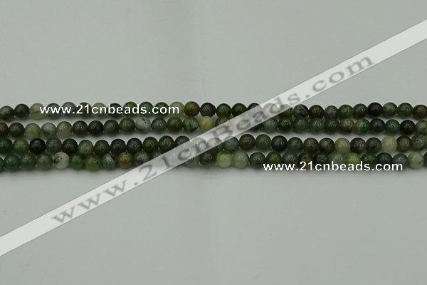 CXJ400 15.5 inches 4mm round Xinjiang jade beads wholesale