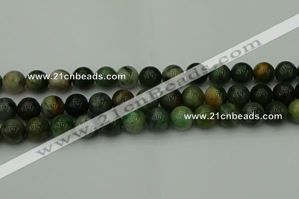 CXJ405 15.5 inches 14mm round Xinjiang jade beads wholesale