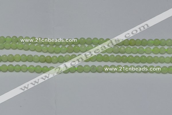 CXJ500 15.5 inches 4mm round New jade beads wholesale