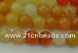 CYJ621 15.5 inches 6mm round yellow jade beads wholesale