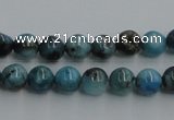 CYQ52 15.5 inches 8mm round dyed pyrite quartz beads wholesale