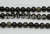 CZJ01 16 inches 4mm round zebra jasper gemstone beads Wholesale