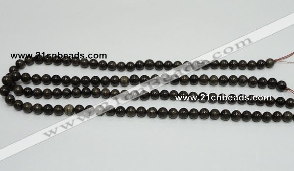 CZJ01 16 inches 4mm round zebra jasper gemstone beads Wholesale