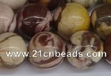 CZJ275 15.5 inches 14mm round zebra jasper beads wholesale