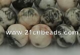 CZJ554 15.5 inches 12mm round pink zebra jasper beads wholesale