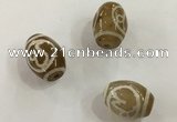 DZI300 10*14mm drum tibetan agate dzi beads wholesale