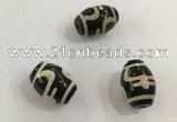 DZI326 10*14mm drum tibetan agate dzi beads wholesale