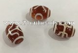 DZI368 10*14mm drum tibetan agate dzi beads wholesale