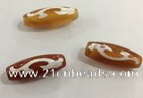 DZI425 10*28mm drum tibetan agate dzi beads wholesale