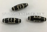 DZI513 10*30mm drum tibetan agate dzi beads wholesale